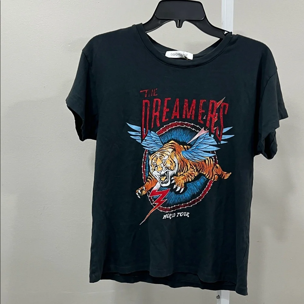 DAYDREAMER The Dreamers Tour Tee in Vintage Black - Picture 2 of 6